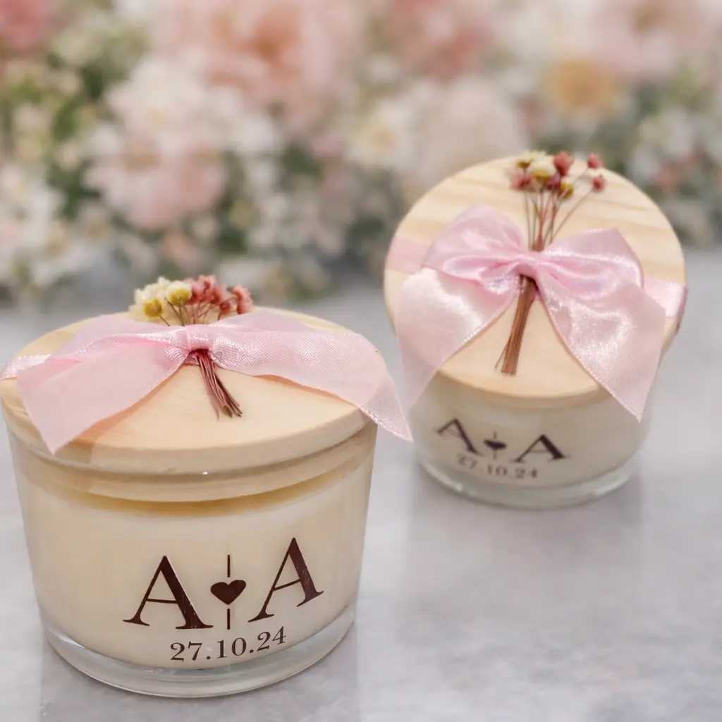 Por que velas aromáticas são a melhor lembrancinha para casamento