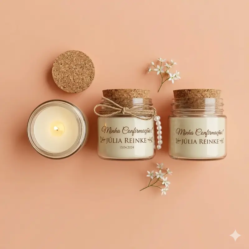 Velas Aromáticas para Primeira Comunhão