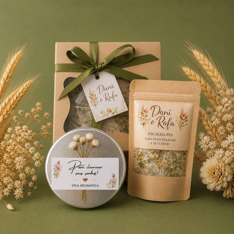 Kit 2 – Vela Aromática + Escalda Pés