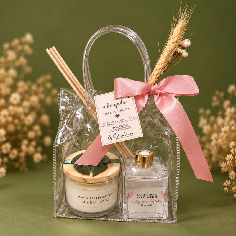 Kit 9  Vela e Difusor