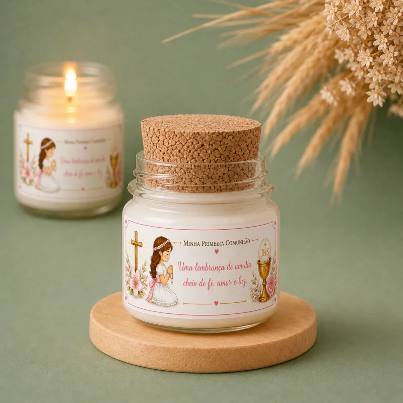 Vela Aromática Adesivo Padrão – 30g – imagem 2