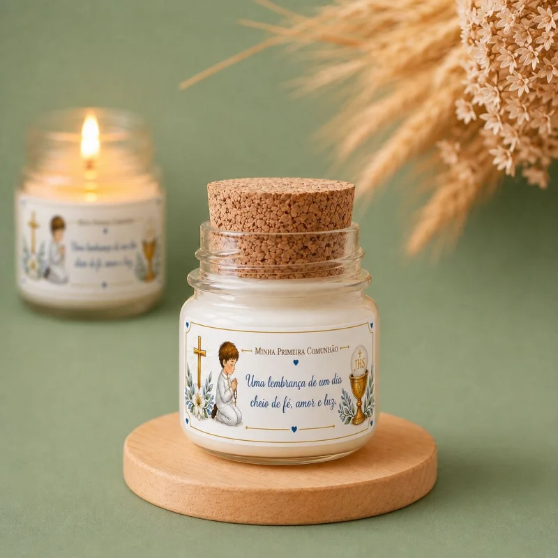 Vela Aromática Adesivo Padrão – 30g – imagem 3